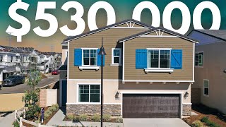 BEAUTIFUL MENIFEE NEW HOMES FOR SALE  The Village  ALL INCLUDED  Menifee California  HOME TOUR [upl. by Lanor]