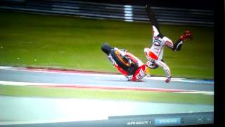 Marquez crash Assen 2013 [upl. by Aener]