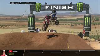 Renaux vs Lupino MXGP Race 1  2024 MXGP of Castilla la Mancha [upl. by Terrel]