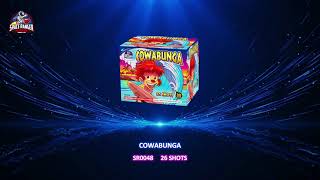 SR0048 Cowabunga 26S 200g Cake 161 [upl. by Lambert]