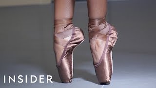 Ballet Shoes Made For BrownSkinned Ballerinas [upl. by Yrevi]