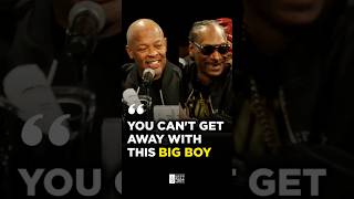 Dr Dre amp Snoop Were Messing With Big Boy On Drink Champs 😂😂 [upl. by Ellehcsar]