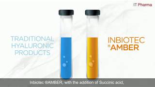 INBIOTEC AMBER injectable of succinic acid and hyaluronic acid of IT Pharma [upl. by Okomot]