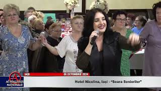 IAȘI  HOTEL NICOLINA  SEARA SENIORILOR  PARTEA 5  08102024 [upl. by Romilda]