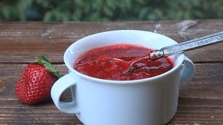 Salsa de fresas o frutillas [upl. by Lenes]