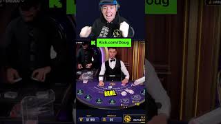 Winning the double down 400 shorts blackjack dealer [upl. by Akcirderf]