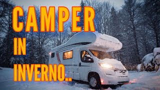 CAMPER in INVERNO  Le mie SOLUZIONI 😳🥶🤙👍💪🔝 [upl. by Tiras]