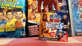 YOUTUBE PREMIERE Carry Box Topps WWE Slam Attax Rivals  HD [upl. by Yortal]