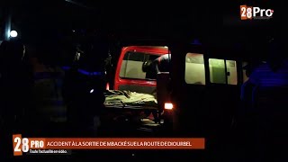 URGENT Accident a Touba sur la route de Diourbel [upl. by Zurn767]