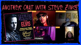 Another chat with Steve Zing  Danzig Sings Elvis LIVE shows [upl. by Salot]