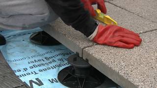 How To Install Paving Slabs Using Paving Pedestals [upl. by Pardner202]