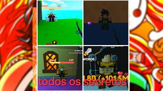 todos os secretos anime pix roblox [upl. by Akeemaj]