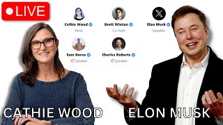 LIVE Elon Musk and Cathie Wood Discuss The Future [upl. by Hadwyn]