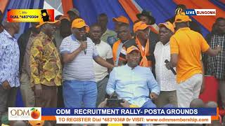 Raila Odinga receives Fred Wetangula into ODM speakers brother VOWS to make BUNGOMA an ODM zone [upl. by Fairlie]