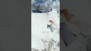 World Record Wingsuit Flight 💨 [upl. by Laenahtan]