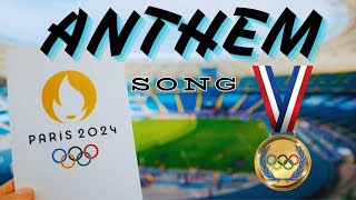 Paris Olympics 2024 ANTHEM SONG Revealed  Rise Up Paris 2024 [upl. by Nnayrb]