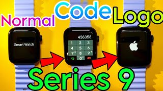 Set Apple Logo Code In Apple Watch Series 9  Apple Logo Code In Any Smartwatch  Add Apple Logo [upl. by Phira326]