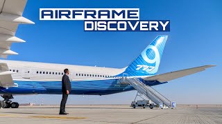 Boeing 777X  Airframe Walkaround  Dubai Airshow [upl. by Freddi]