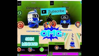 Pls subscribe❗Minion ruchCleopatra and Baby minions 😱😱😱😱😱😱 [upl. by Htepsle]