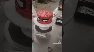 beautiful funcakes cakedecoration birthdaycake cakedesign cake spiderman love fun [upl. by Nyladnek]