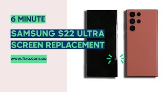 How to Replace a Cracked Samsung Galaxy S22 Ultra Screen [upl. by Dich]