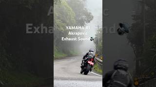 YAMAHA R1 Akrapovič exhaust sound yamaha r1 exhaust akrapovic 聲浪 [upl. by Yelsgnik]