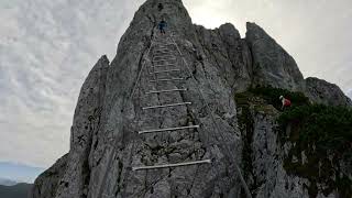 Donnerkogel Klettersteig Himmelsleiter [upl. by Thirzia]