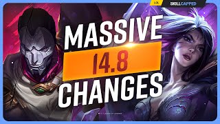 NEW PATCH 148 CHANGES MASSIVE UPDATE  League of Legends [upl. by Lotsyrk965]