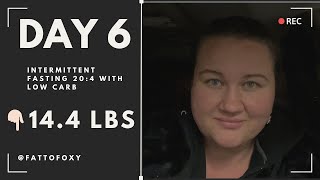 Intermittent Fasting with Low Carb DAY 6  The meltdown continues [upl. by Shaefer]