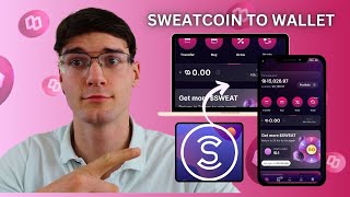 How To Easily Transfer Sweatcoin To Sweat Wallet 2024 [upl. by Burris]