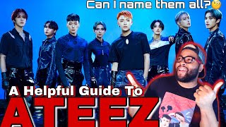 A Helpful Guide To ATEEZ 에이티즈 2022 Version Reaction  Topher Reacts [upl. by Alol]