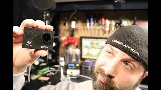 The Best Budget 4K action Camera of 2018 The EKEN H9R Review [upl. by Assille]