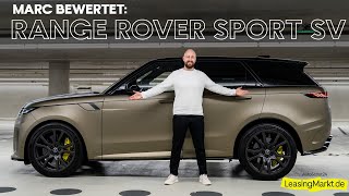 2025 Range Rover Sport SV Test  Vorteile und Nachteile 👍👎 [upl. by Giovanni]