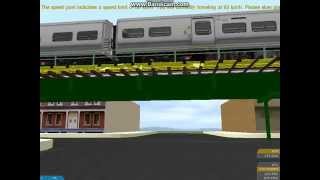 Openbve Lirr Nostrand Avenue Action Part 6 [upl. by Allista]