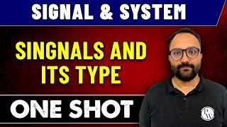 Signal and System  Signals and Its Type in One Shot  GATE 2023 [upl. by Torras]