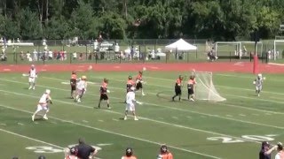 Connor Shellenberger Johns Hopkins Class of 2019  SpringSummer 2015 Lacrosse Highlights [upl. by Nelrsa]