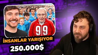 Elraenn  1100 Yaşındakiler 250000 İçin Yarışıyor Tepki  MrBeast [upl. by Yrek]