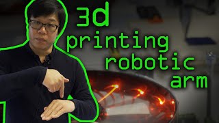 3D Printing with a Robot Arm  Computerphile [upl. by Atteiluj]