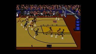 Bulls vs Lakers and the NBA Playoffs  SEGA Genesis  Mega Drive  VGDB [upl. by Annaira]