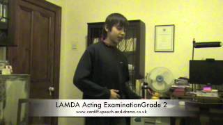 LAMDA Acting Exam Grade 2 [upl. by Alym]