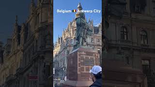 Belgium 🇧🇪 Antwerp City antwerpcitybelgiumwalkingtpurvlog belgiumantwerpcity europetruckdriver [upl. by Nospmis178]