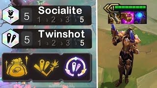 AP Crit 5 Socialite 5 Twinshot Lucian is Unstoppable [upl. by Dhumma]