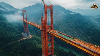 Fastest Bridge Construction Tech – Incredible Heavy Equipment in Action [upl. by Zwiebel317]