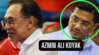 AZMIN ALI KOYAK HABIS DITOLAK OLEH RAKYAT [upl. by Zacks530]