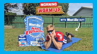 Warm up with WeetBix Guy [upl. by Kan]