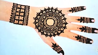 Mandala Mehndi Design Latest Tikki Mehndi Design Mehandi Design Mehndi [upl. by Kort]