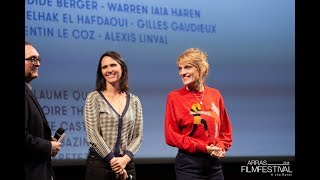 INTERVIEW PUPILLE Jeanne Herry Olivia Côte  Arras Film Festival 2018 [upl. by Ykcor]