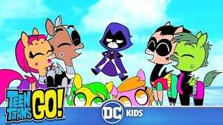 Teen Titans Go Россия  Все кадры из передачи «Милый милый Пегас» DC Kids [upl. by Andras]