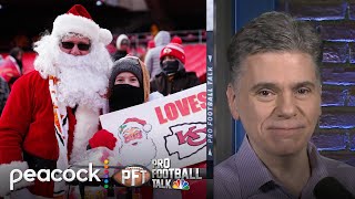 Does NFLs Christmas doubleheader add to need for a second bye  Pro Football Talk  NFL on NBC [upl. by Eyllib504]