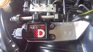 FRS Flex fuel kit Delicious Tuning Installation [upl. by Piers394]